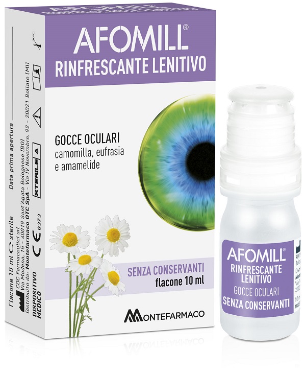 AFOMILL RINFRESCANTE SENZA CONSERVANTI 10 ML - Parafarmacia Mostacciano
