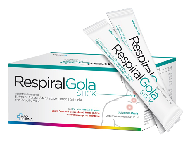 RESPIRAL GOLA 20 BUSTINE 10 ML - Parafarmacia Mostacciano