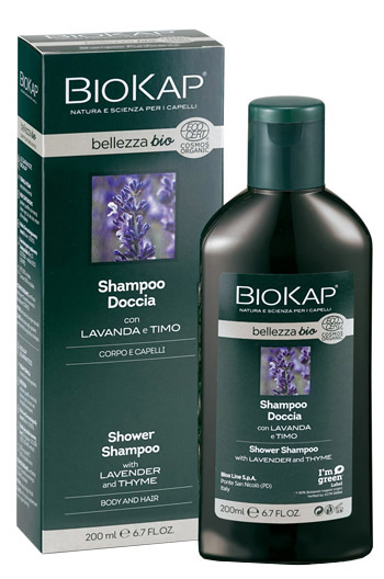BIOKAP BELLEZZA BIO SHAMPOO DOCCIA COSMOS ECOCERT 200 ML - Parafarmacia Mostacciano