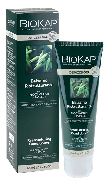 BIOKAP BELLEZZA BIO BALSAMO RISTRUTTURANTE COSMOS ECOCERT 125 ML - Parafarmacia Mostacciano