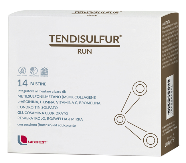 TENDISULFUR RUN 14 BUSTINE - Parafarmacia Mostacciano