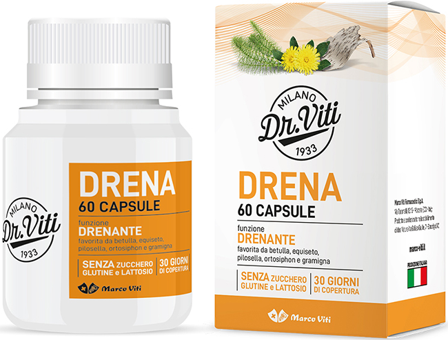 DRENA FORTE 60 CAPSULE - Parafarmacia Mostacciano