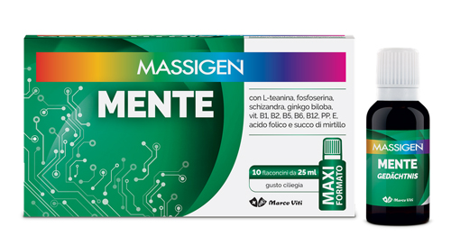 MASSIGEN MENTE 10 FLACONI DA 25 ML - Parafarmacia Mostacciano