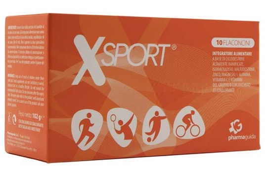XSPORT 10 FLACONCINI 10 ML - Parafarmacia Mostacciano