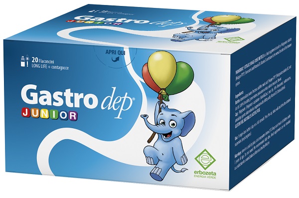 GASTRODEP JUNIOR 20 FLACONCINI - Parafarmacia Mostacciano