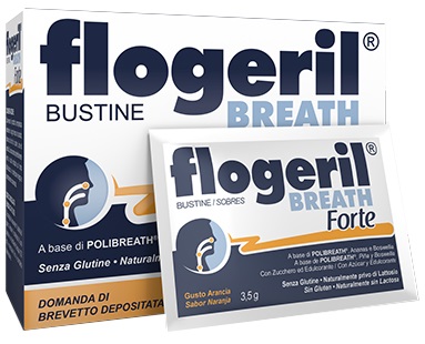 FLOGERIL BREATH FORTE 18 BUSTINE - Parafarmacia Mostacciano