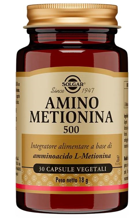 AMINO METIONINA 500 30 CAPSULE VEGETALI - Parafarmacia Mostacciano