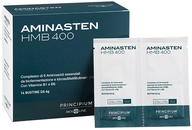 PRINCIPIUM AMINASTEN HMB400 14 BUSTINE 6 G - Parafarmacia Mostacciano