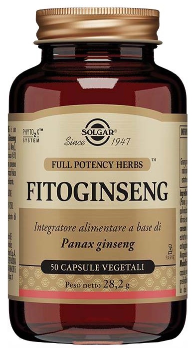 FITOGINSENG 50 CAPSULE VEGETALI - Parafarmacia Mostacciano