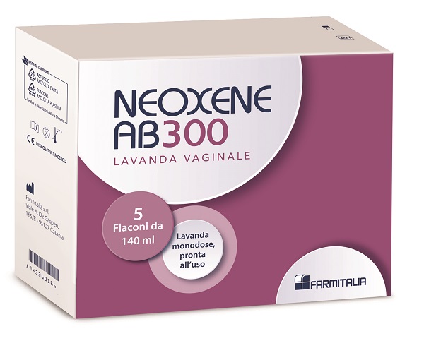NEOXENE AB 300 LAVANDA VAGINALE 5 FLACONI DA 140 ML - Parafarmacia Mostacciano