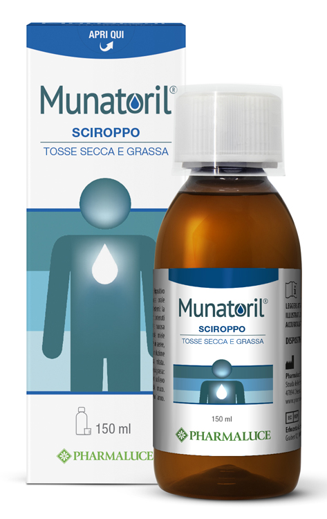 MUNATORIL SCIROPPO TOSSE SECCA E GRASSA 150 ML - Parafarmacia Mostacciano