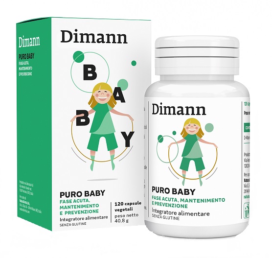 DIMANN PURO BABY 120 CAPSULE - Parafarmacia Mostacciano