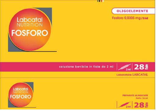 LABCATAL NUTRITION FOSFORO 28 FIALE X 2 ML - Parafarmacia Mostacciano
