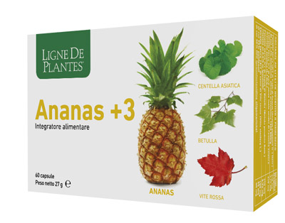 ANANAS +3 60 CAPSULE - Parafarmacia Mostacciano