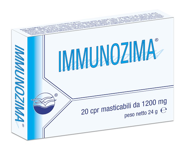 IMMUNOZIMA 20 COMPRESSE MASTICABILI DA 1200 MG - Parafarmacia Mostacciano