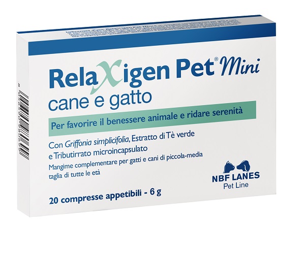 RELAXIGEN PET MINI BLISTER 20 COMPRESSE - Parafarmacia Mostacciano