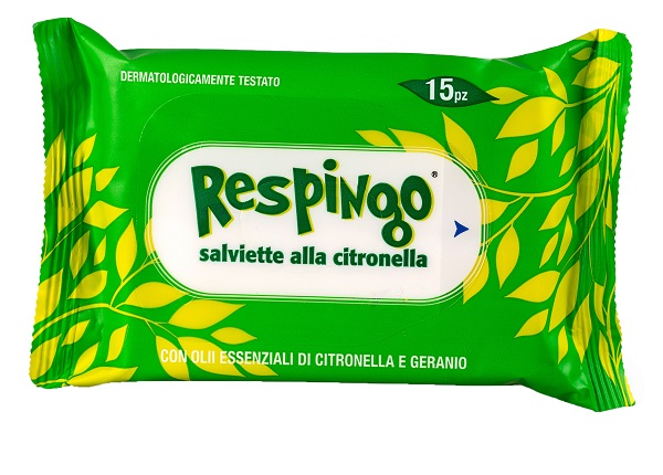 RESPINGO SALVIETTE CITRONELLA 15 PEZZI - Parafarmacia Mostacciano