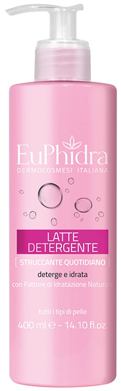 EUPHIDRA LATTE DETERGENTE STRUCCANTE QUOTIDIANO 400 ML - Parafarmacia Mostacciano
