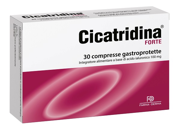 CICATRIDINA FORTE 30 COMPRESSE - Parafarmacia Mostacciano