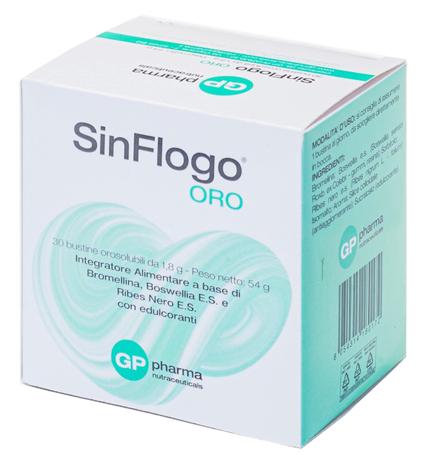 SINFLOGO ORO 30 BUSTINE OROSOLUBILI - Parafarmacia Mostacciano