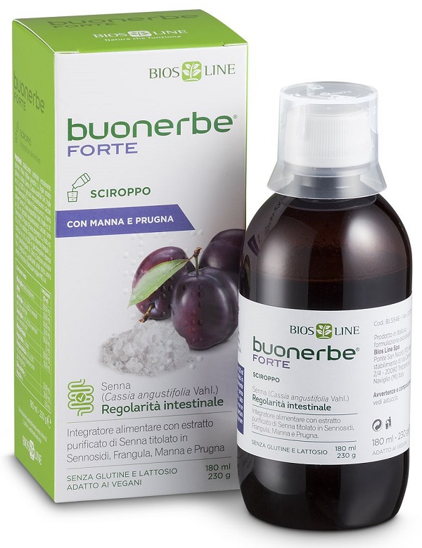BUONERBE FORTE SCIROPPO 180 ML - Parafarmacia Mostacciano