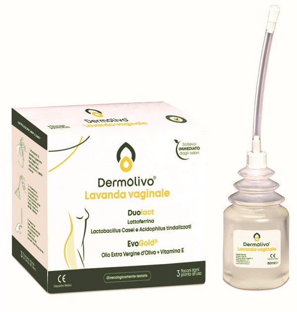 DERMOLIVO LAVANDA VAGINALE 3 FIALE DA 80 ML - Parafarmacia Mostacciano