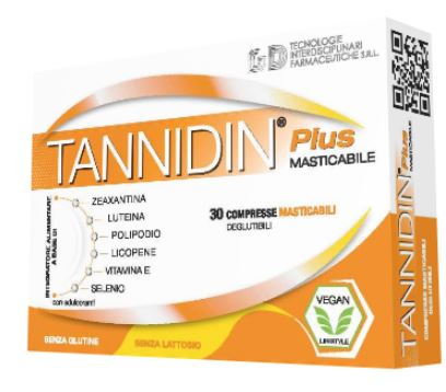 TANNIDIN PLUS 30 COMPRESSE MASTICABILI - Parafarmacia Mostacciano