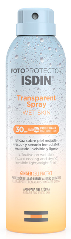 FOTOPROTECTOR TRASPARENT WET SPF30 250 ML - Parafarmacia Mostacciano
