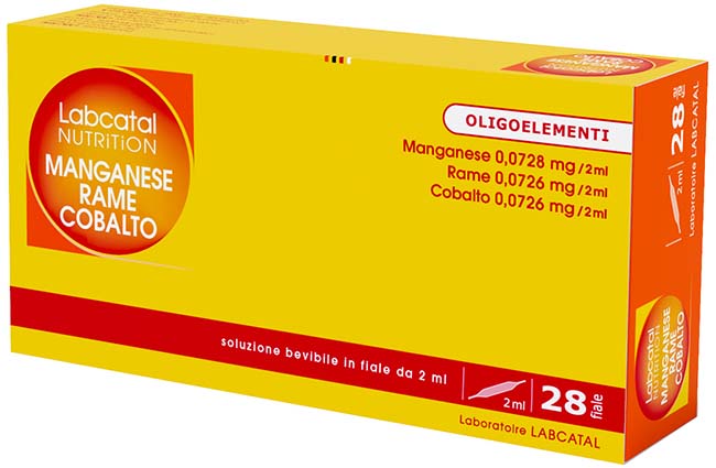 LABCATAL NUTRITION MANGANESE RAME E COBALTO 28 FIALE - Parafarmacia Mostacciano
