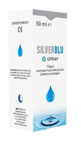 SILVER BLU G SPRAY VIA ORALE CONTRASTA LA PROLIFERAZIONE BATTERICA E FUNGINA 50 ML - Parafarmacia Mostacciano