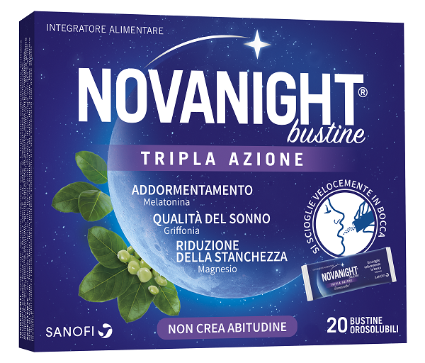 NOVANIGHT 20 BUSTINE TRIPLA AZIONE - Parafarmacia Mostacciano