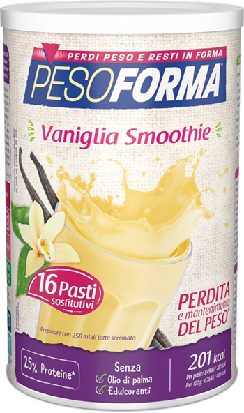 PESOFORMA VANIGLIA SMOOTHIE 436 G - Parafarmacia Mostacciano