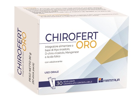 CHIROFERT ORO 30 STICK PACK OROSOLUBILI - Parafarmacia Mostacciano