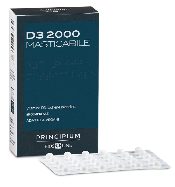 PRINCIPIUM D3 2000 VEGETALE 60 COMPRESSE - Parafarmacia Mostacciano