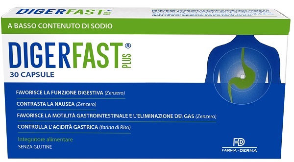 DIGERFAST PLUS 30 CAPSULE - Parafarmacia Mostacciano