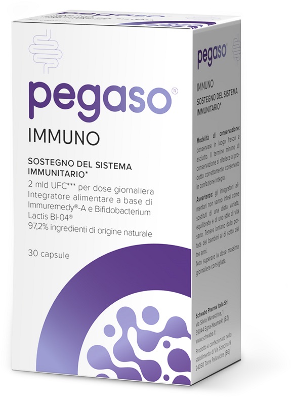 PEGASO IMMUNO 30 CAPSULE - Parafarmacia Mostacciano