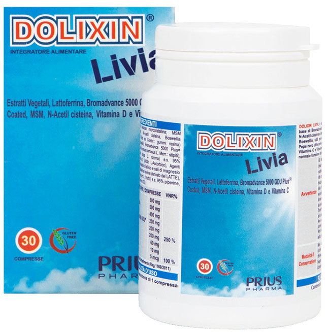 DOLIXIN LIVIA 30 COMPRESSE - Parafarmacia Mostacciano
