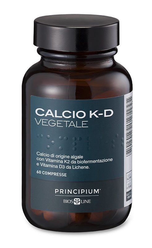PRINCIPIUM CALCIO K D VEGETALE 60 COMPRESSE - Parafarmacia Mostacciano