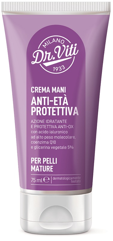 DR VITI CREMA MANI ANTI ETA' PROTETTIVA 75 ML - Parafarmacia Mostacciano