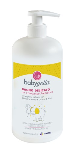BABYGELLA PREBIOTIC BAGNO DELICATO 500 ML - Parafarmacia Mostacciano