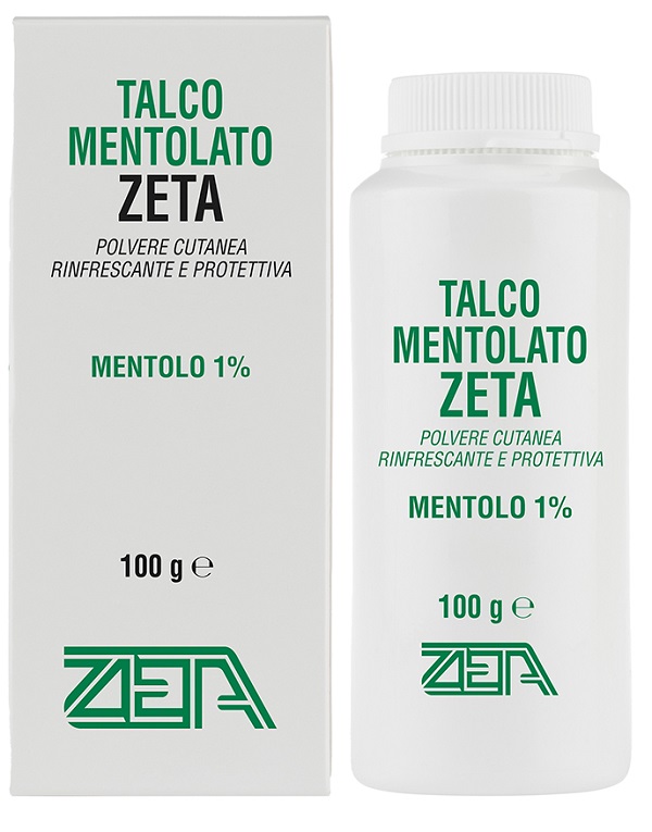 TALCO MENTOLATO ZETA 100 G - Parafarmacia Mostacciano