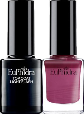 EUPHIDRA SMALTO SEMIPERM+TOP COAT LIGHT PROTETTIVO SP02 10 ML - Parafarmacia Mostacciano