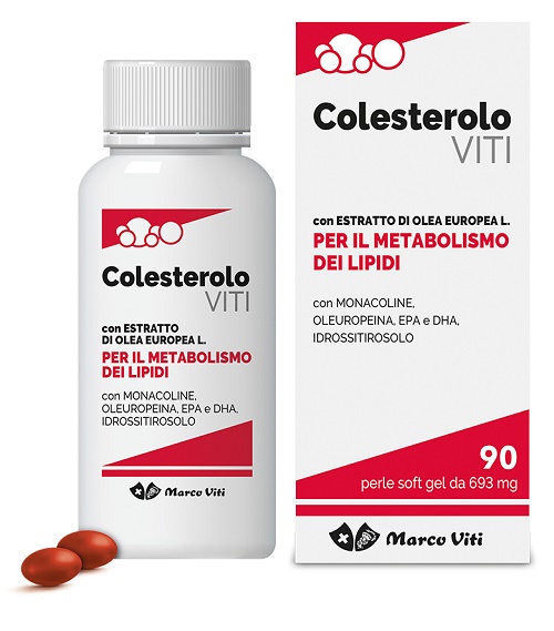 VITI COLESTEROLO 90 PERLE - Parafarmacia Mostacciano