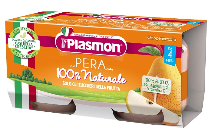 PLASMON OMOGENEIZZATO PERA 2X80 G - Parafarmacia Mostacciano
