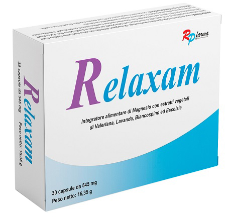 RELAXAM 30 CAPSULE - Parafarmacia Mostacciano