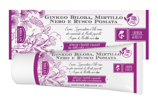 I RIMEDI DI HELAN GINKGO BILOBA MIRTILLO NERO RUSCO POMATA 75 ML - Parafarmacia Mostacciano