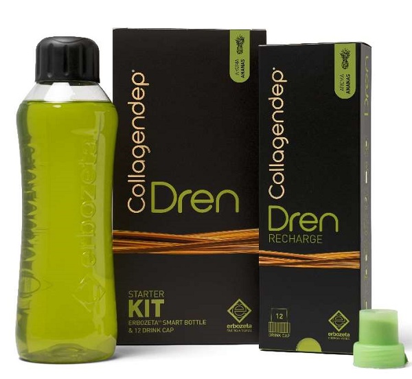 COLLAGENDEP DREN STARTER KIT 12 DRINK CAP + SMART BOTTLE - Parafarmacia Mostacciano