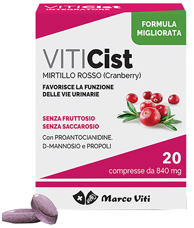 VITICIST MIRTILLO 20 COMPRESSE RIVESTITE - Parafarmacia Mostacciano