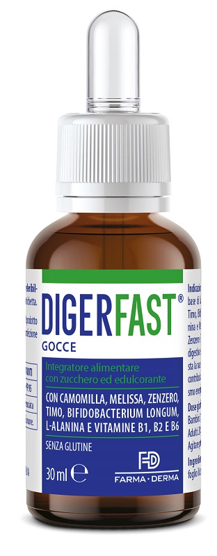 DIGERFAST GOCCE 30 ML - Parafarmacia Mostacciano