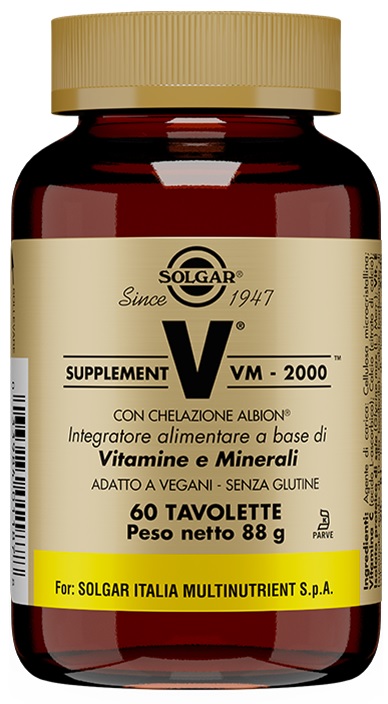 SUPPLEMENT VM 2000 60 TAVOLETTE - Parafarmacia Mostacciano